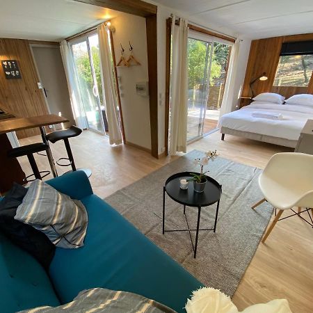 Superbe Cabane Jacuzzi Jardin Clim Wifi Parking Meyreuil Kültér fotó
