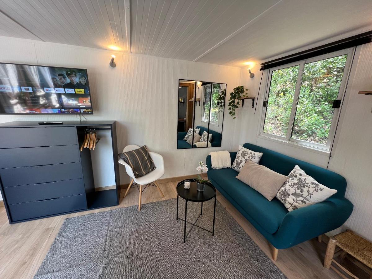 Superbe Cabane Jacuzzi Jardin Clim Wifi Parking Meyreuil Kültér fotó