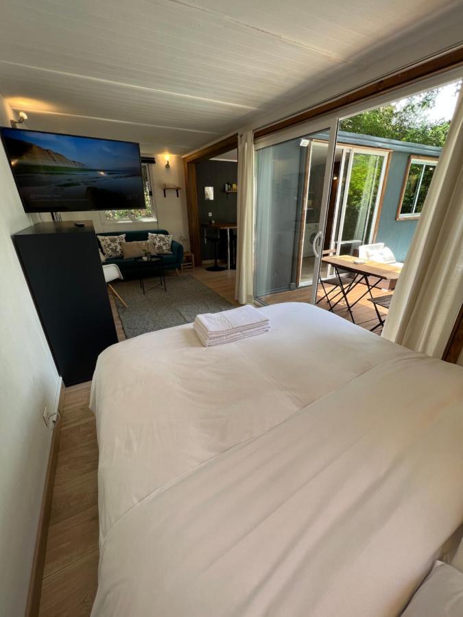Superbe Cabane Jacuzzi Jardin Clim Wifi Parking Meyreuil Kültér fotó