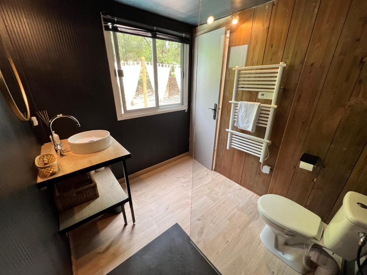Superbe Cabane Jacuzzi Jardin Clim Wifi Parking Meyreuil Kültér fotó